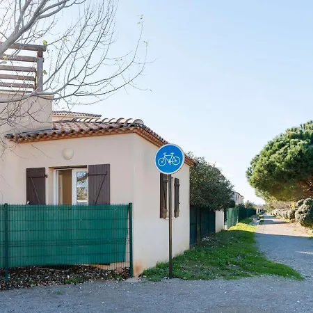 T2 En Rez-de-jardin Avec Piscine, Garage Et Wifi à Narbonne-plage - Fr-1-409-208 Appartamento *