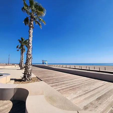 Appartamento T2 En Rez-de-jardin Avec Piscine, Garage Et Wifi à Narbonne-plage - Fr-1-409-208